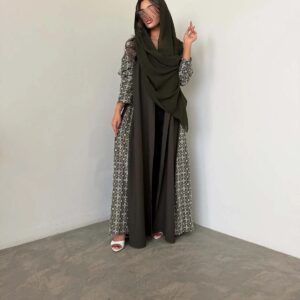عباية قماش لنن